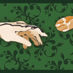Creation of Adam Sticker